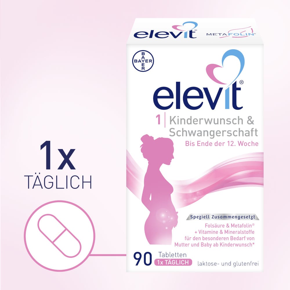 elevit 1 Kinderwunsch & Schwangerschaft 90 St Tabletten