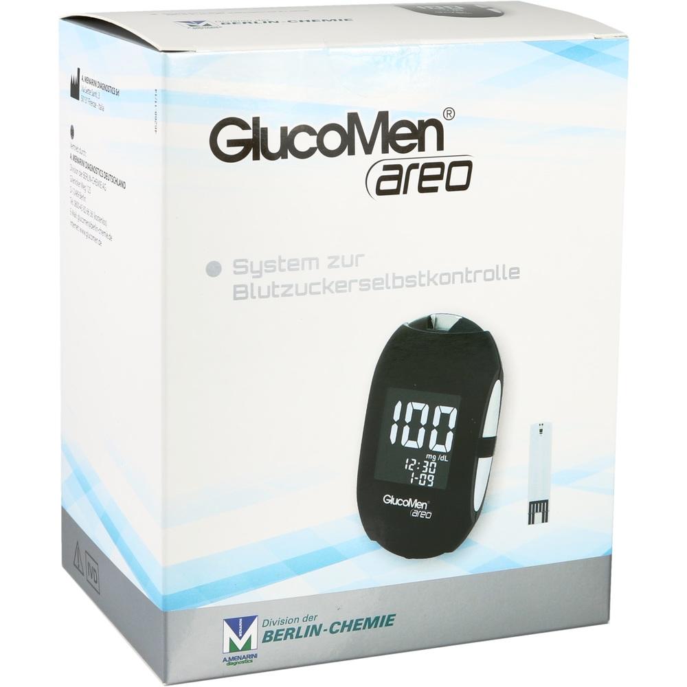 GLUCOMEN areo Blutzuckermessgerät Set mg/dl 1 St
