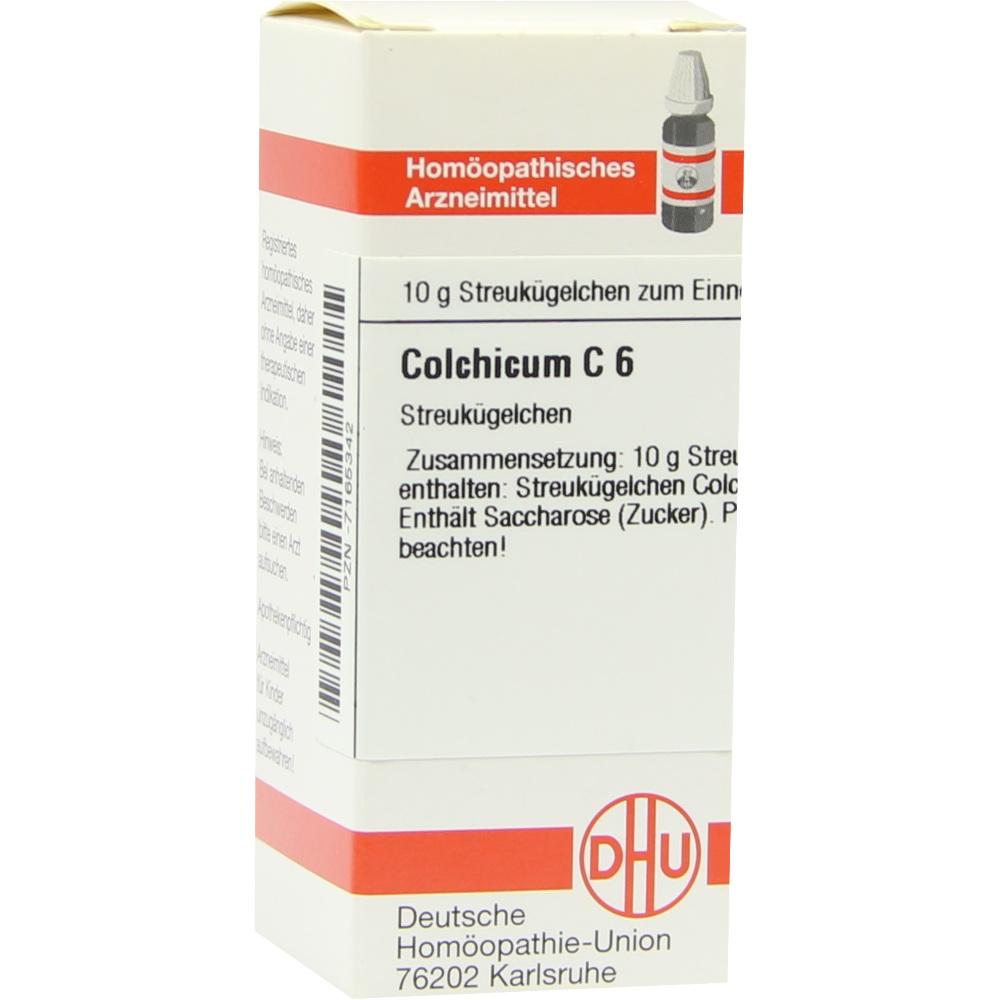 COLCHICUM C 6 Globuli 10 g Globuli