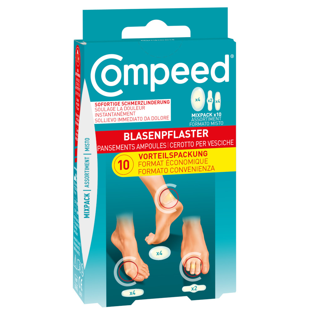 Compeed BLASENPFLASTER MIXPACK 10 St Pflaster
