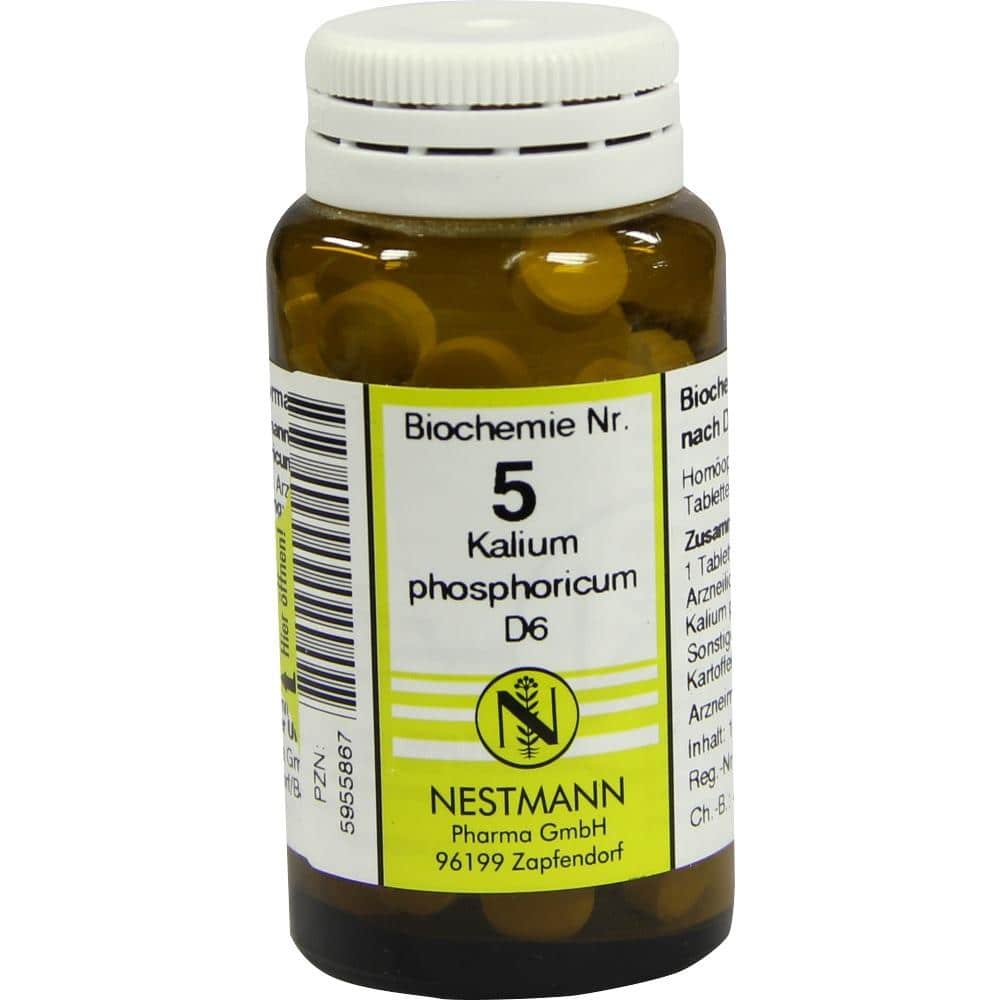 BIOCHEMIE 5 Kalium phosphoricum D 6 Tabletten 100 St Tabletten