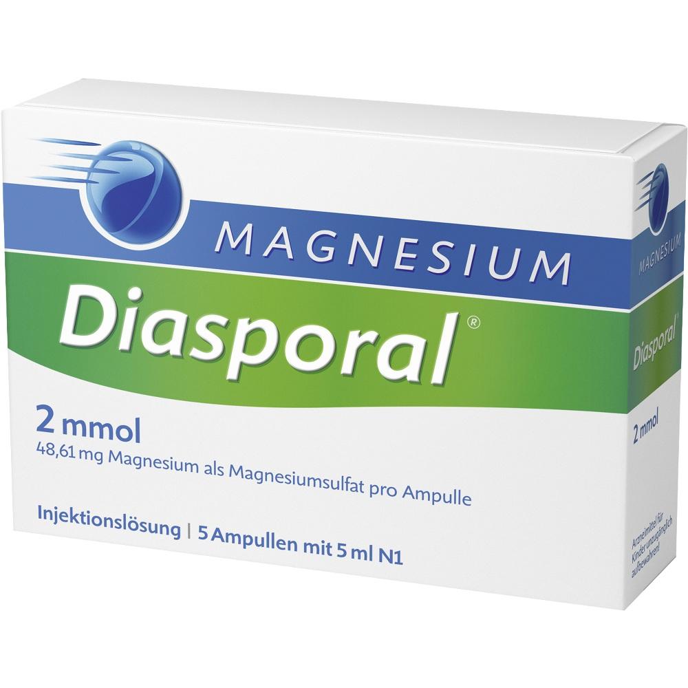 MAGNESIUM Diasporal 2 mmol Ampullen 5X5 ml Ampullen