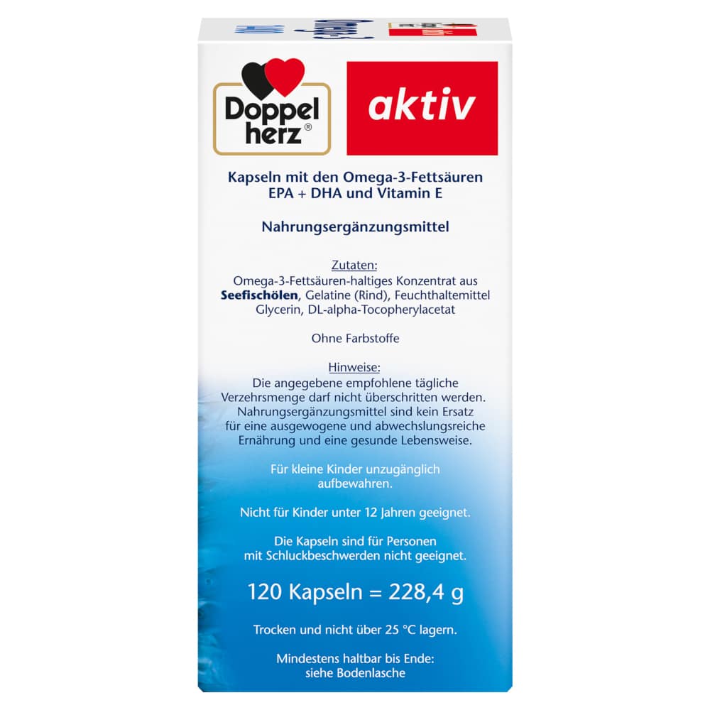 Doppelherz aktiv Omega-3 1400  120 St Kapseln