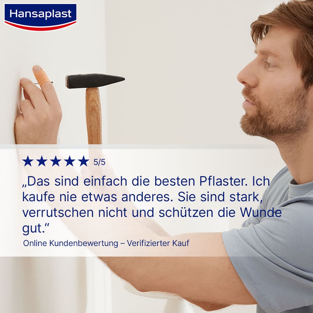 Hansaplast EXTRA ROBUST  WATERPROOF 16 Strips 16 St Pflaster