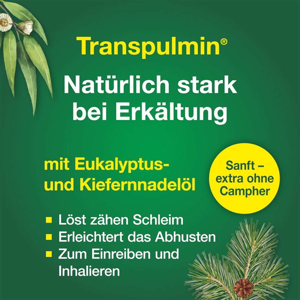 Transpulmin Erkältungsbalsam für Kinder 100 g Creme