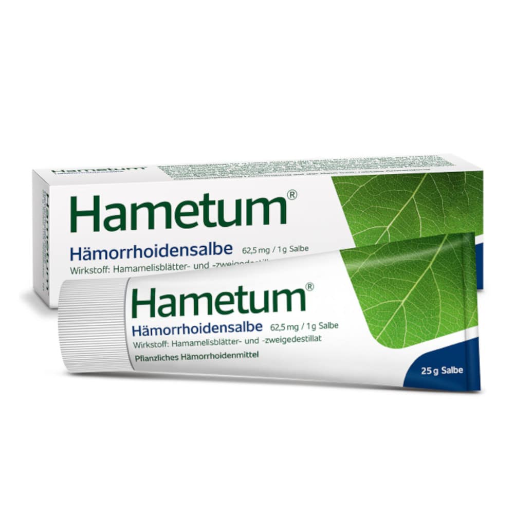 Hametum Hämorrhoidensalbe 25 g Salbe