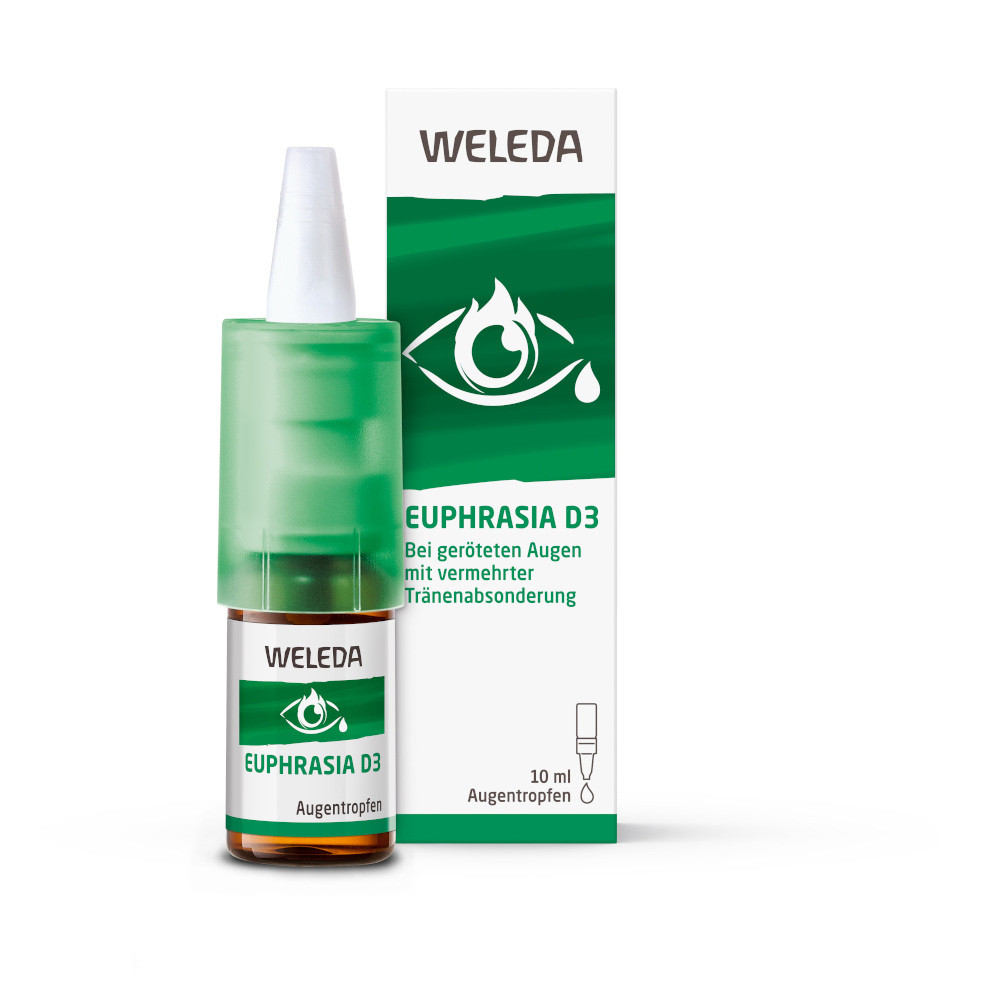 WELEDA EUPHRASIA D 3 Augentropfen 10 ml Augentropfen WELEDA EUPHRASIA D 3 Augentropfen 10 ml Augentropfen