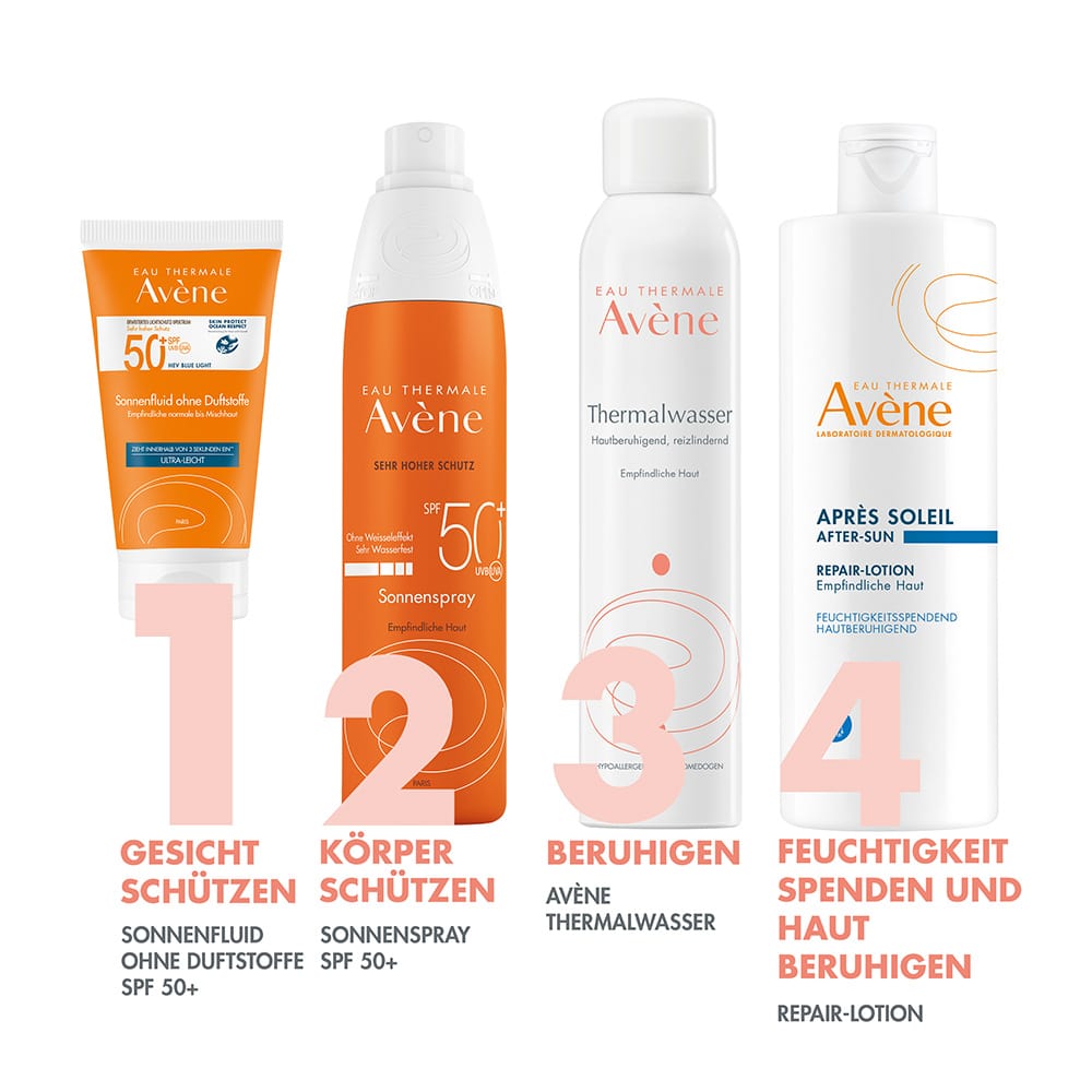 Avène Sonnenfluid ohne Duftstoffe SPF  50+ + 3 € sparen* 50 ml Emulsion