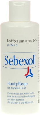 SEBEXOL Lotio cum urea 5% 150 ml Emulsion