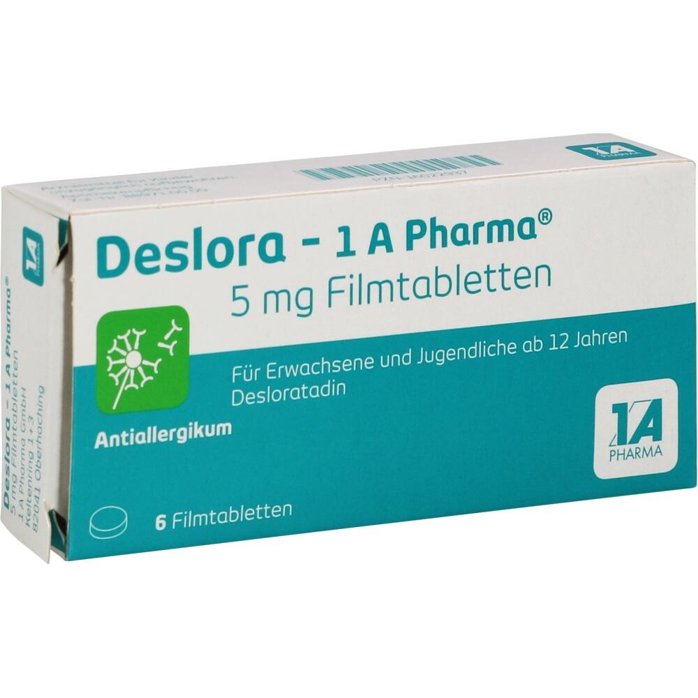 Deslora - 1A Pharma 5mg  6 St Filmtabletten