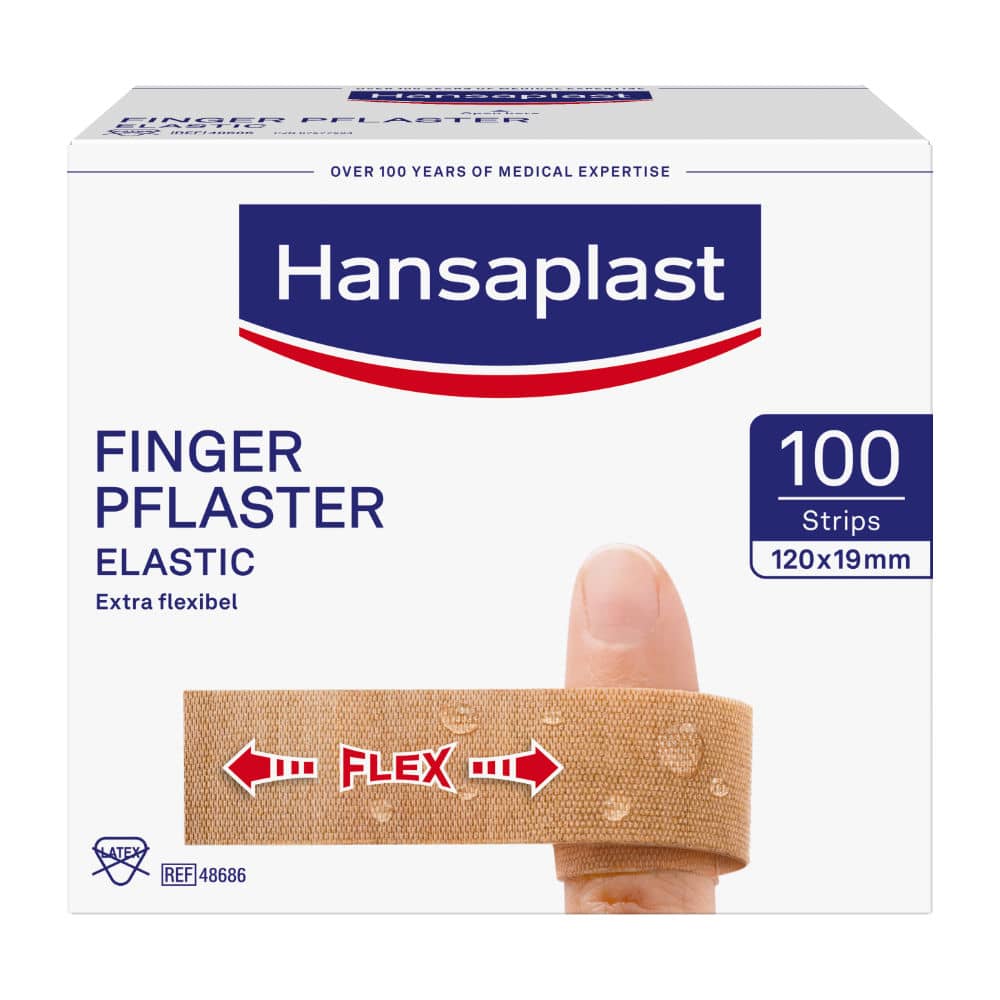 Hansaplast FINGER PFLASTER ELASTIC 120x19mm 100 St