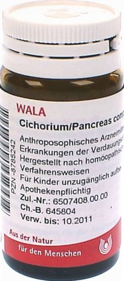 WALA Cichorium/Pancreas comp. Globuli 20 g Globuli