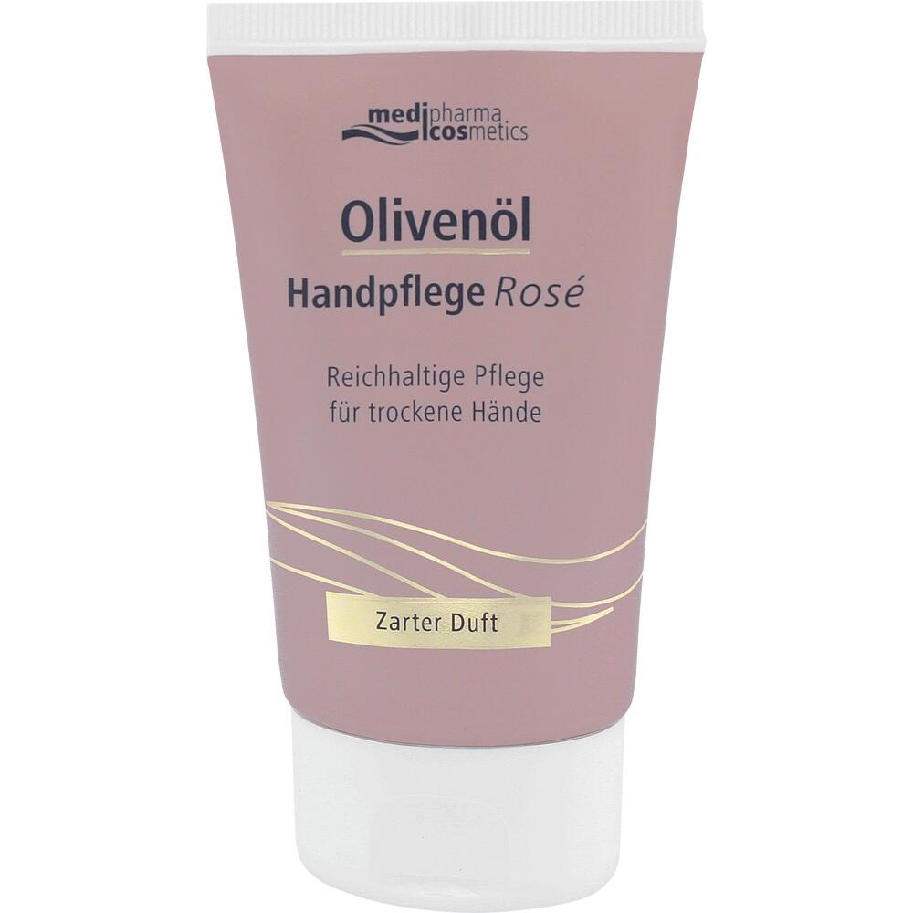 Olivenöl Handpflege Rosé mit zartem Duft 50 ml Creme