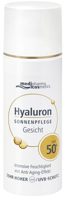 HYALURON Sonnenpflege Gesicht LSF 50+ 50 ml Creme