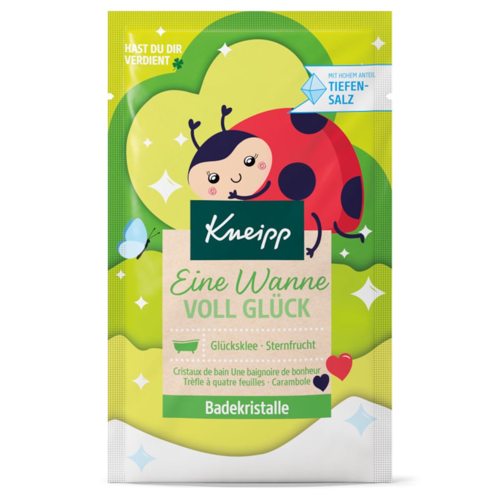 Kneipp Badekristalle Eine Wanne voll Glück 60 g Salz