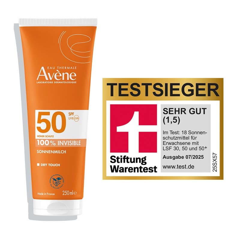 Avène 100% INVISIBLE SONNENMILCH SPF 50 250 ml Milch 250 ml