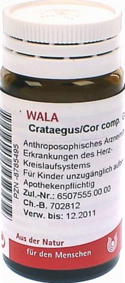 WALA Crataegus/Cor comp.Globuli 20 g Globuli