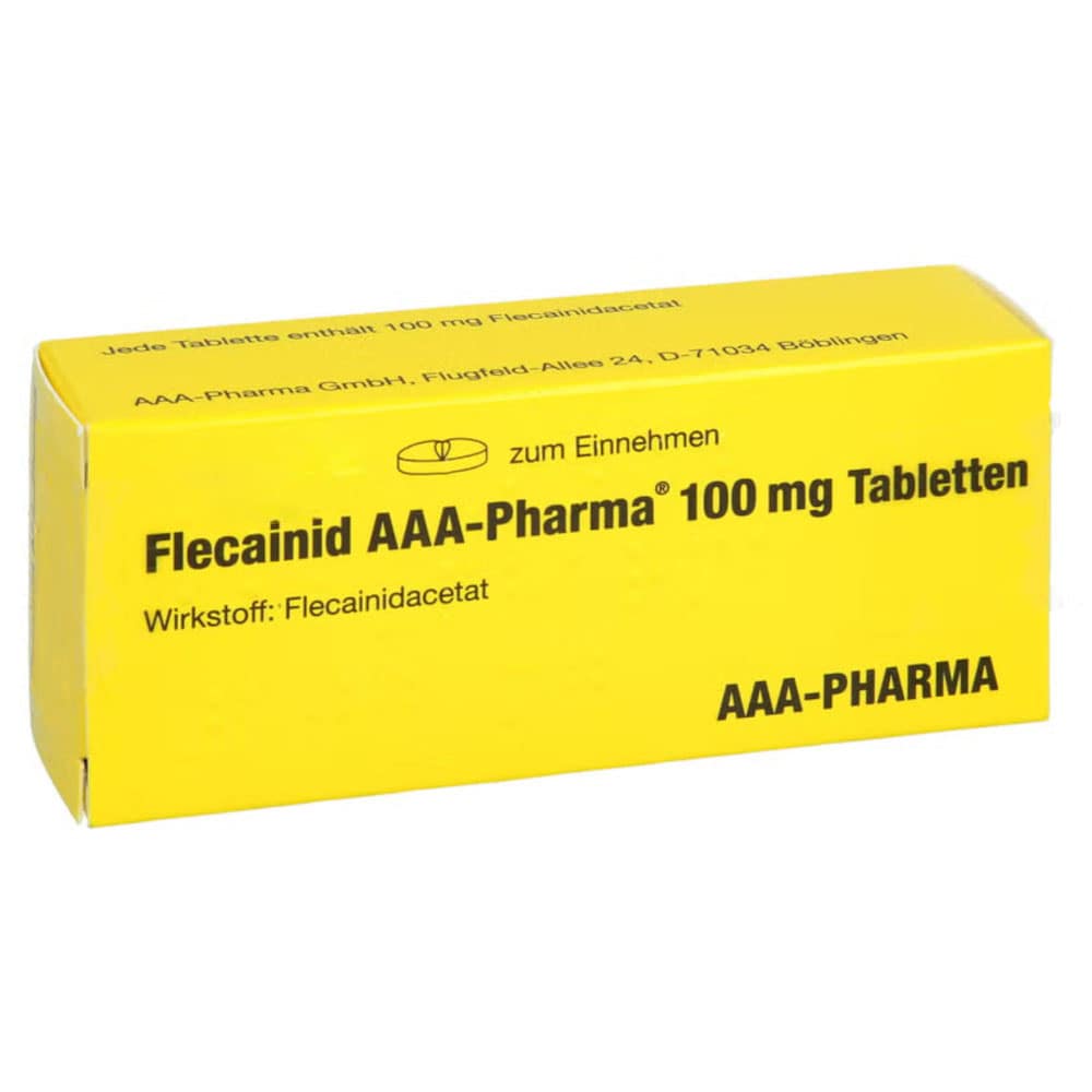 Flecainid AAA-Pharma 100 mg Tabletten 100 St Tabletten
