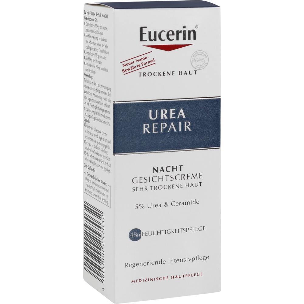 Eucerin UREA REPAIR GESICHTSCREME NACHT 5%  50 ml Creme