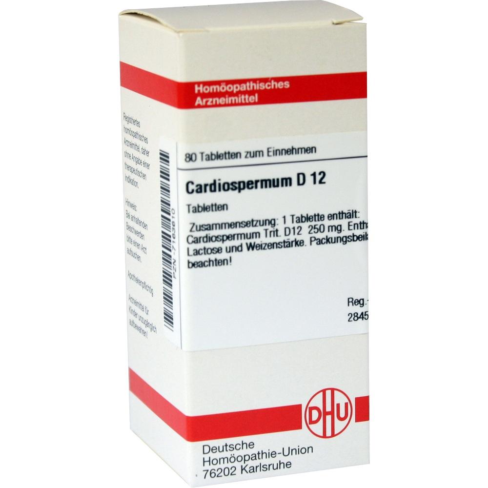 CARDIOSPERMUM D 12 Tabletten 80 St Tabletten
