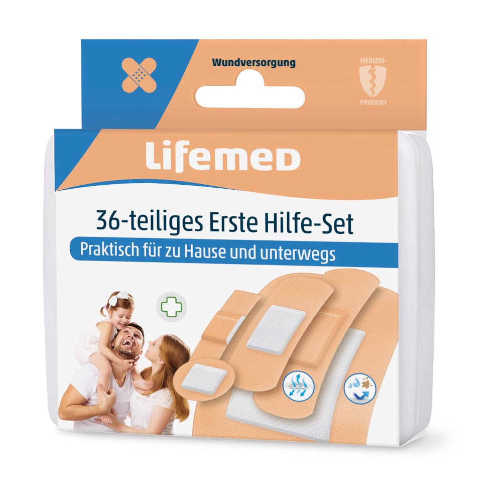 Lifemed Erste-Hilfe-Set 36-teilig 36 St Pflaster