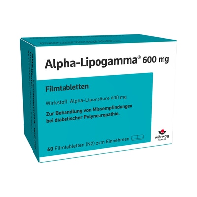 Alpha-Lipogamma 600mg 60 St Filmtabletten