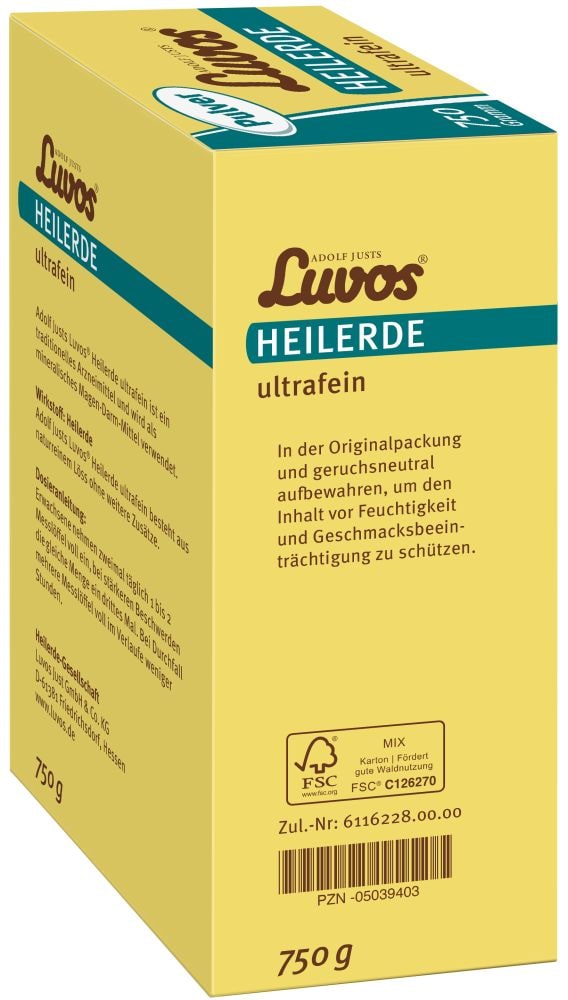 Luvos HEILERDE ultrafein 750 g Pulver