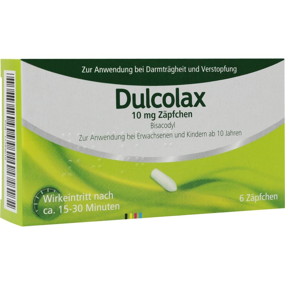 Dulcolax 10mg Zäpfchen 6 St Suppositorien