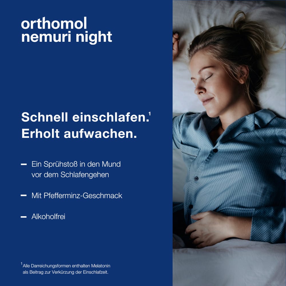 orthomol nemuri night 25 ml Spray