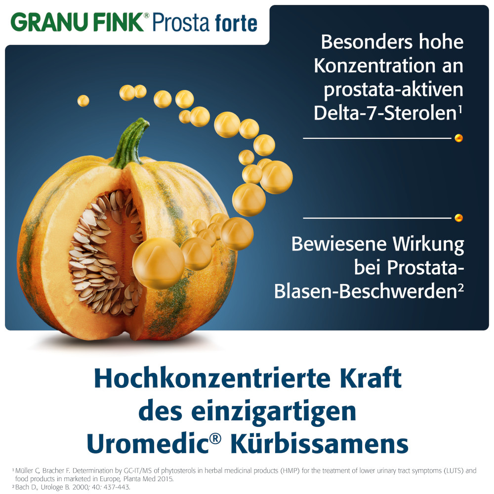 GRANU FINK Prosta forte 500mg 40 St Hartkapseln