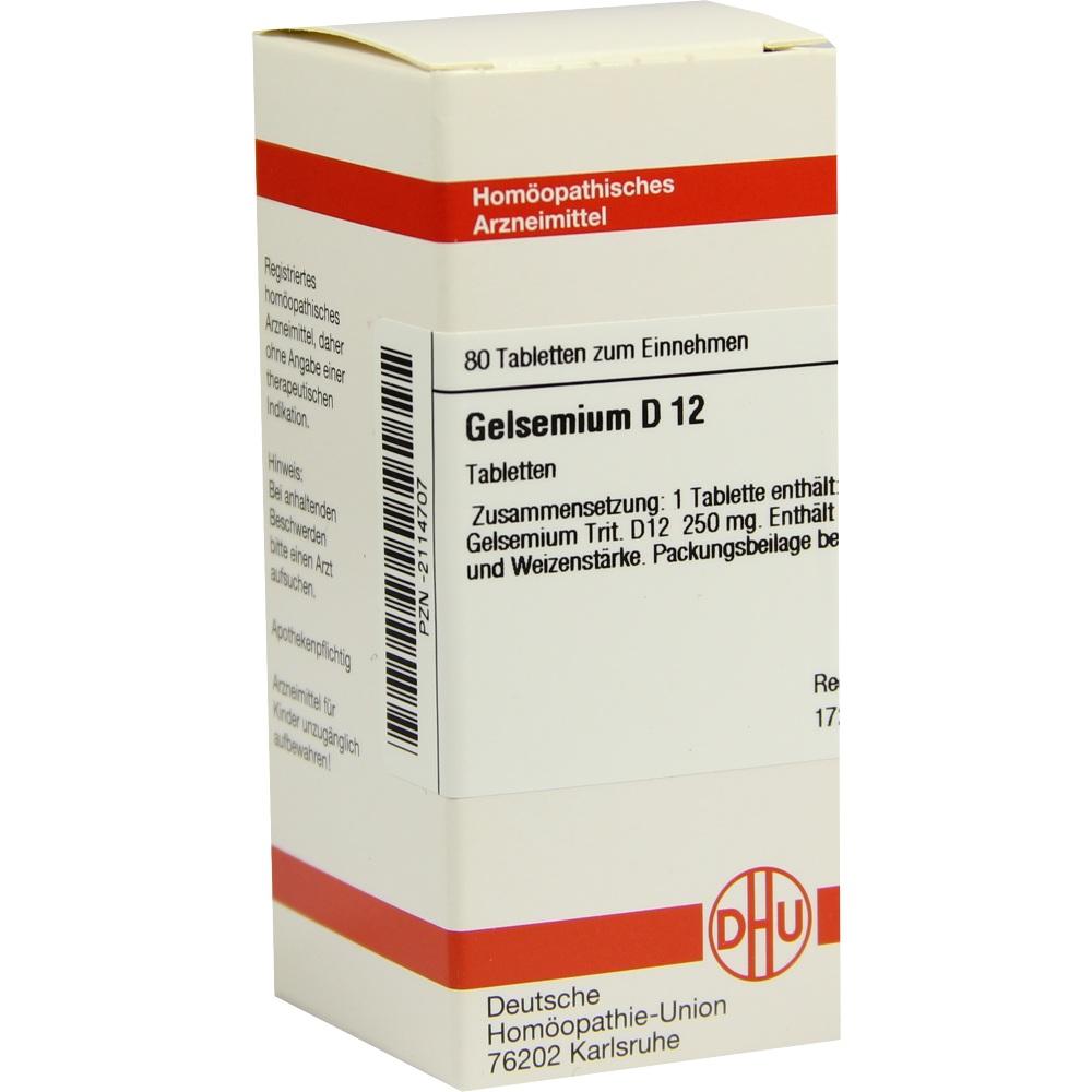GELSEMIUM D 12  80 St Tabletten