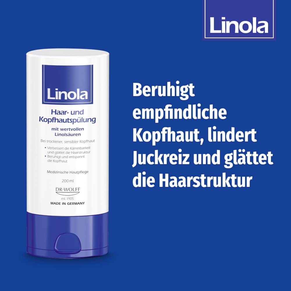 Linola Haar- und Kopfhautspülung 200 ml Haarspülung