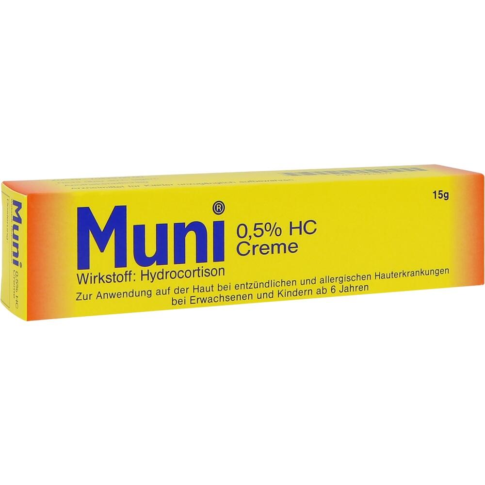 Muni 0,5 % HC Creme 15 g Creme