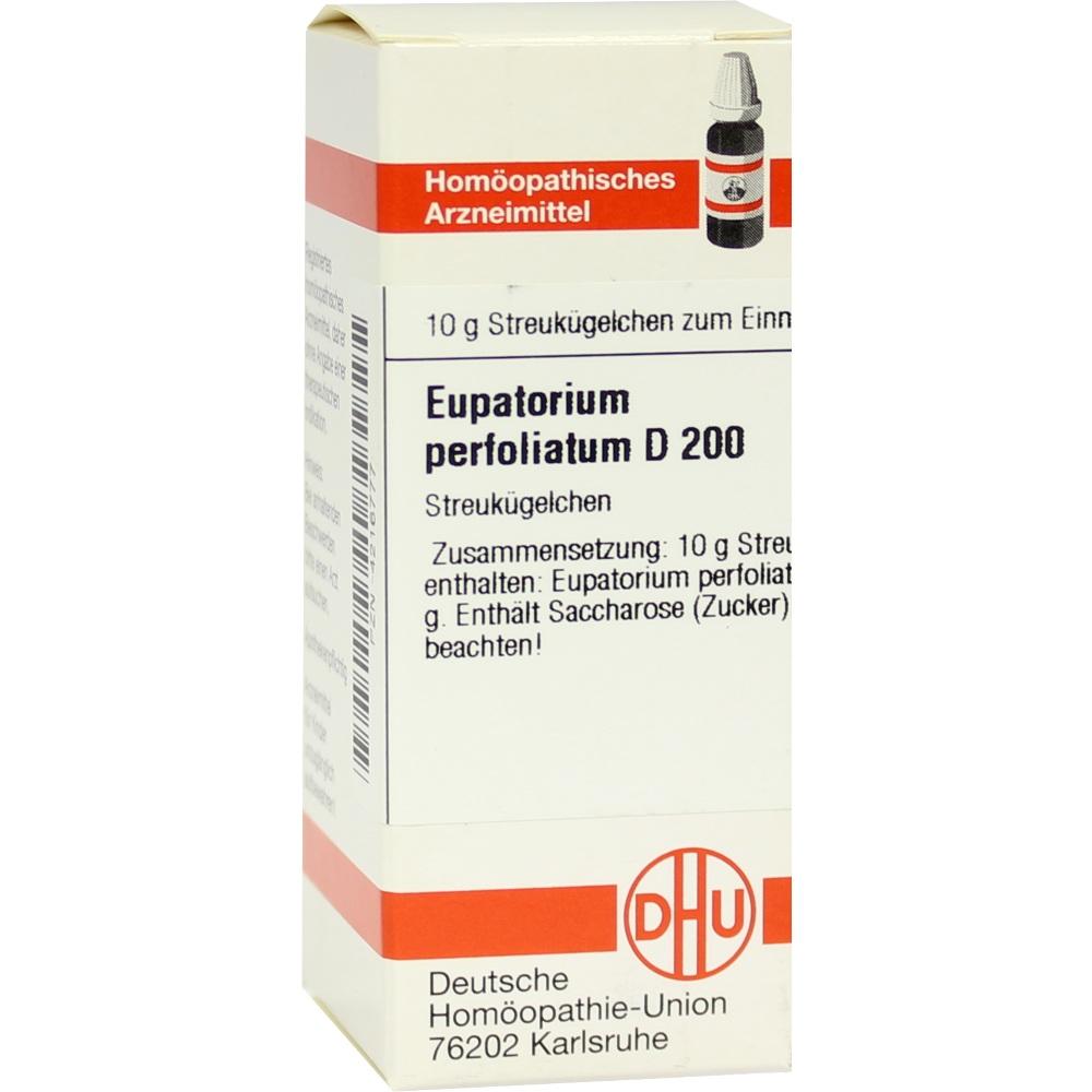 EUPATORIUM PERFOLIATUM D 200 Globuli 10 g Globuli