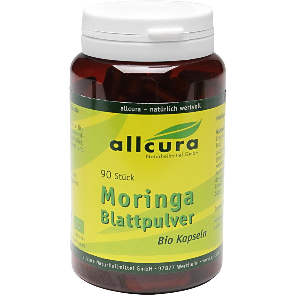 MORINGA BLATTPULVER Bio Kapseln 90 St Kapseln