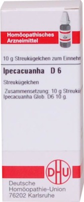 IPECACUANHA D 6 Globuli 10 g Globuli