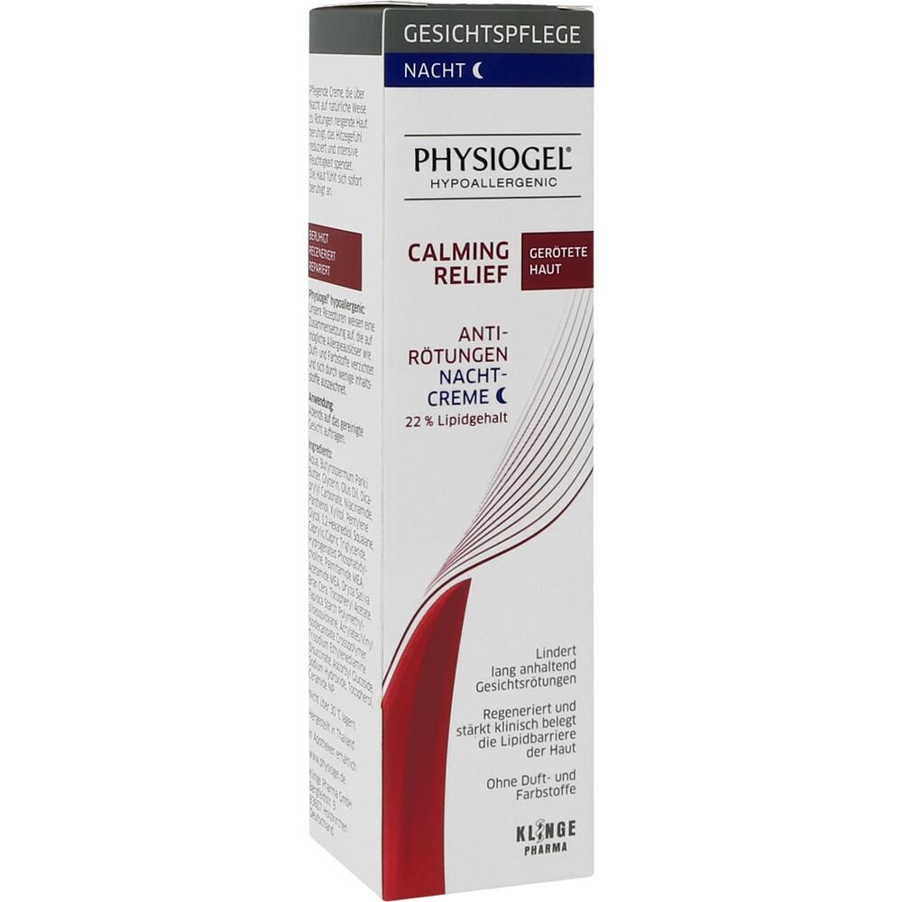 PHYSIOGEL Calming Relief Anti-Rötungen Nachtcreme bei geröteter Haut 40 ml Creme