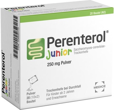 Perenterol junior bei akutem Durchfall 20 St Pulver