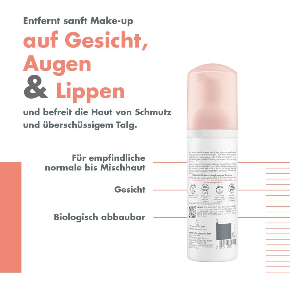 Avène REINIGUNGSSCHAUM 150 ml Schaum