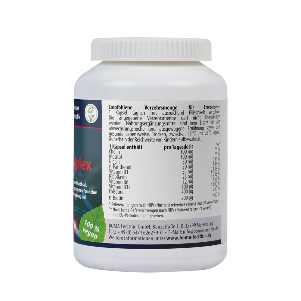 VITAMIN B Komplex Kapseln 120 St Kapseln VITAMIN B Komplex Kapseln 120 St Kapseln
