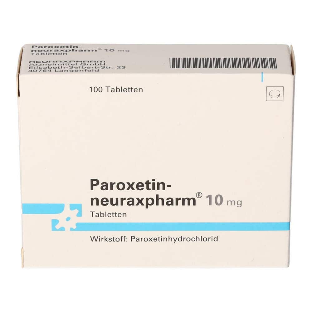 Paroxetin-neuraxpharm 10mg 100 St Tabletten