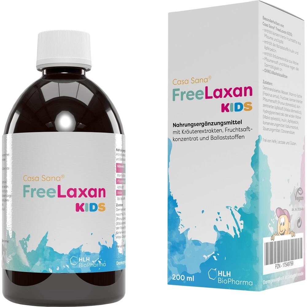 Casa Sana Free Laxan KIDS 200 ml Flüssigkeit zum Einnehmen