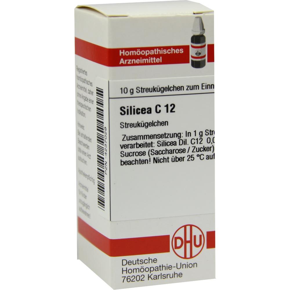 SILICEA C 12 Globuli 10 g Globuli