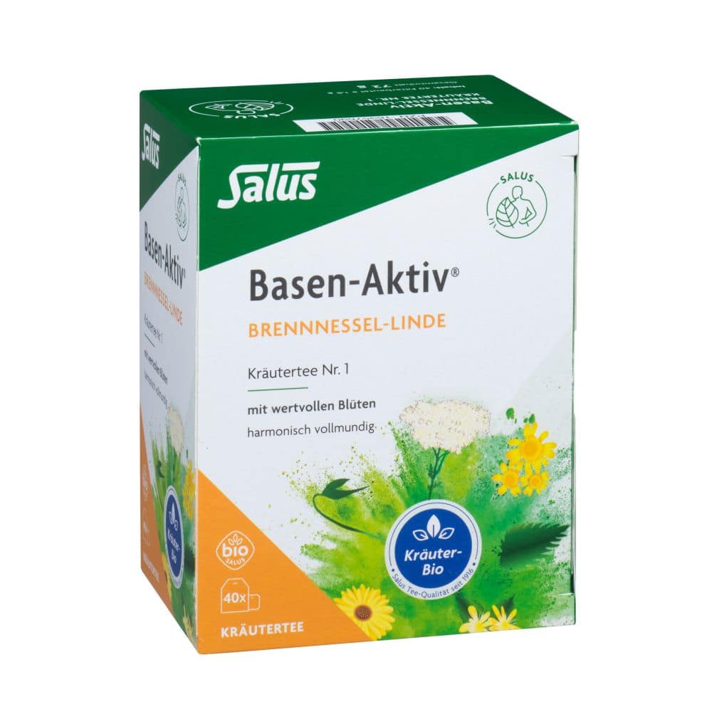 Salus Basen-Aktiv Kräutertee Nr. 1 Brennessel Linde 40 St Filterbeutel