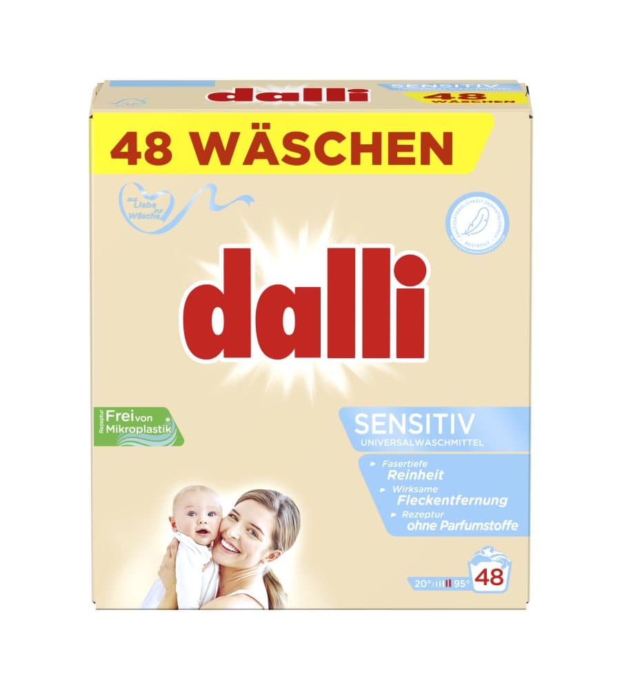 DALLI SENSITIV WASCHMITTEL 3120 g