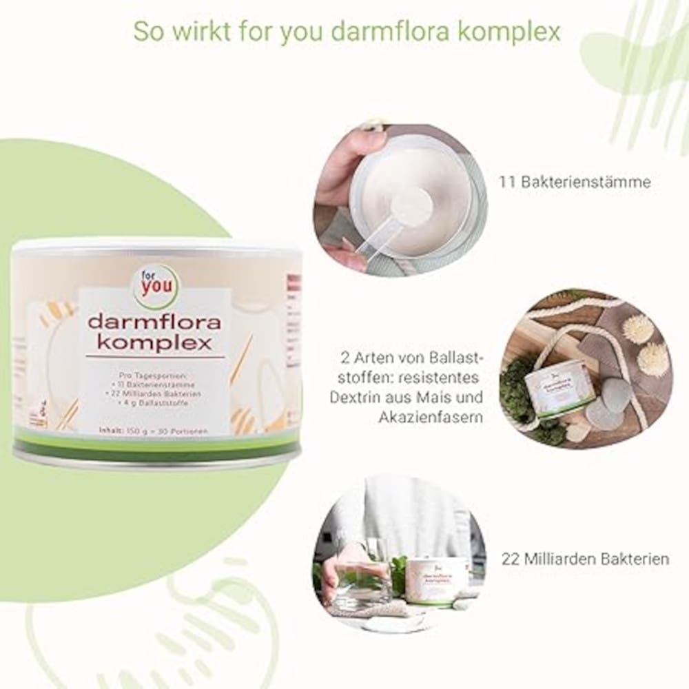 for you darmflora komplex 150 g Pulver