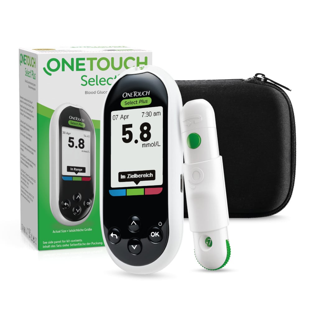 OneTouch Select Plus Blutzuckermesssystem mmol/l 1 St