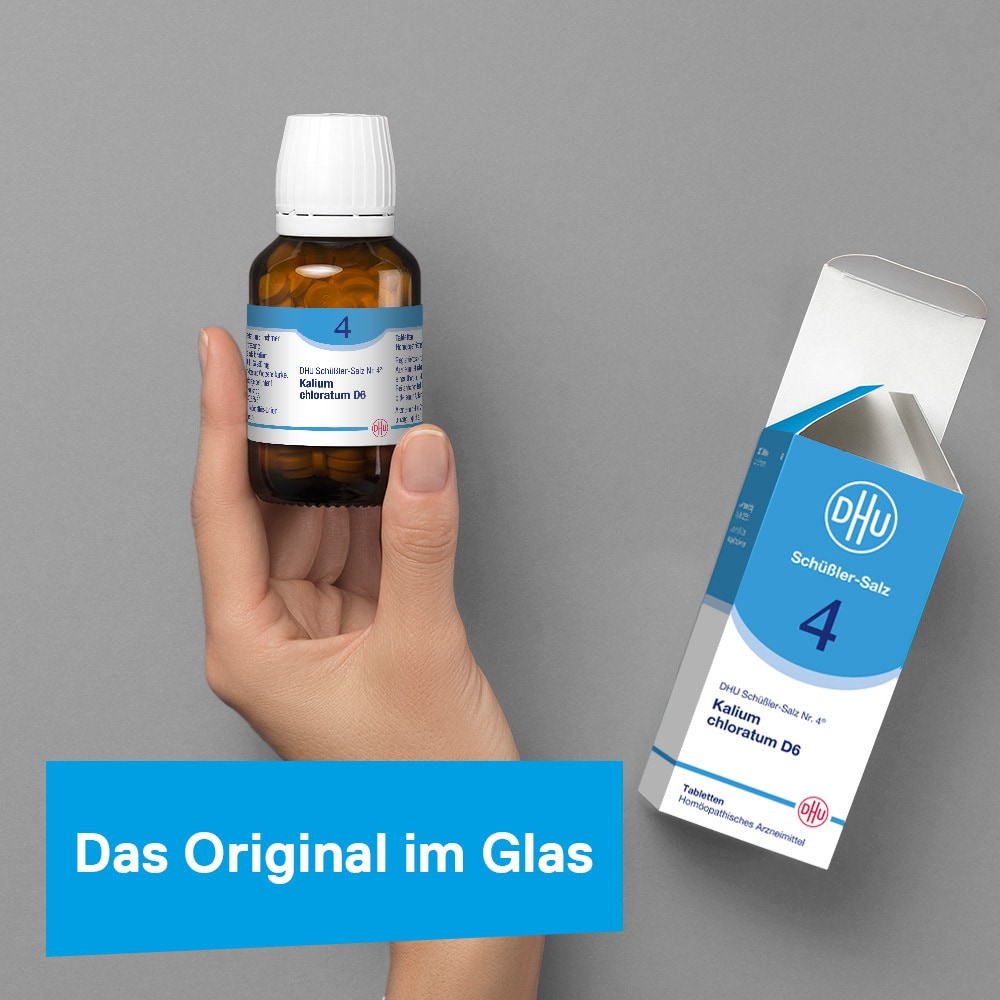 DHU Schüßler-Salz Nr. 4 Kalium chloratum D6  200 St Tabletten