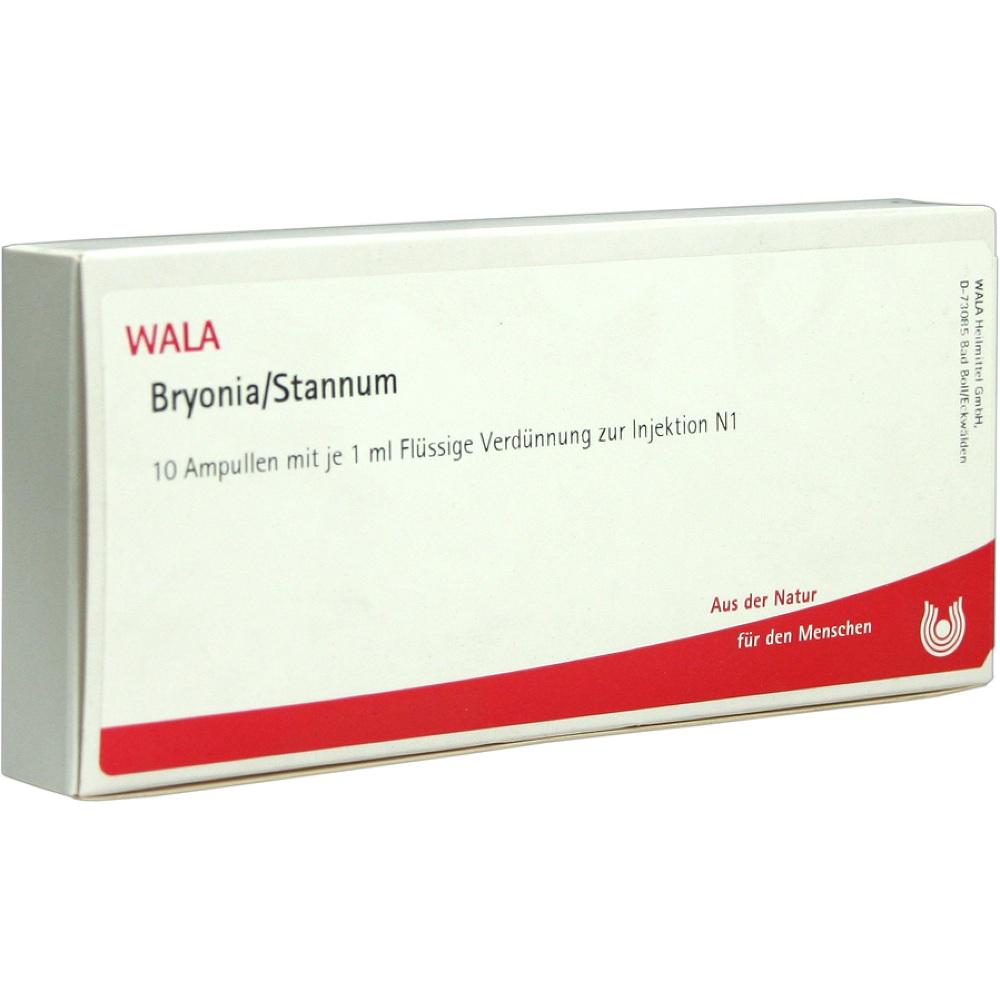 WALA Bryonia/Stannum Ampullen 10X1 ml Ampullen