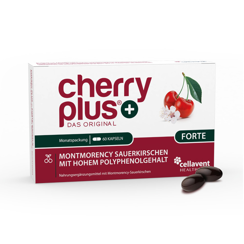 cherry plus DAS ORIGINAL FORTE 60 St Weichkapseln